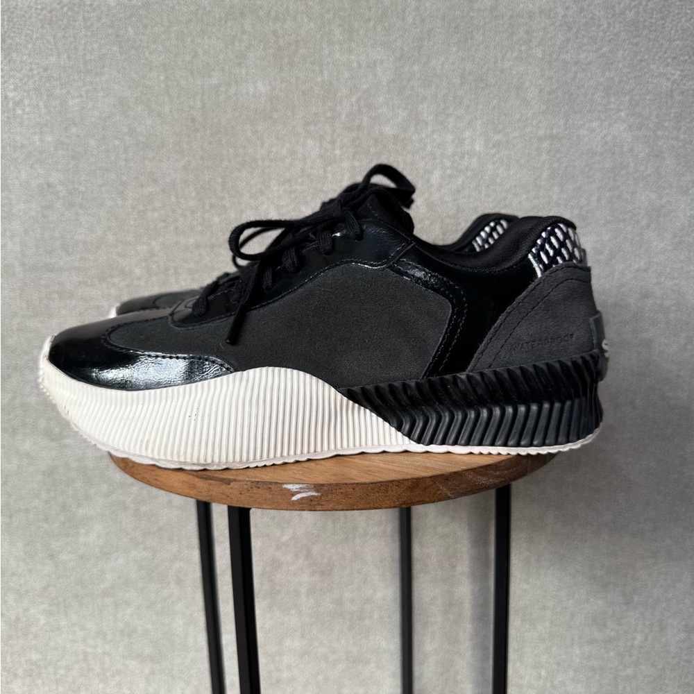 Sorel Black and White Women's Sneakers